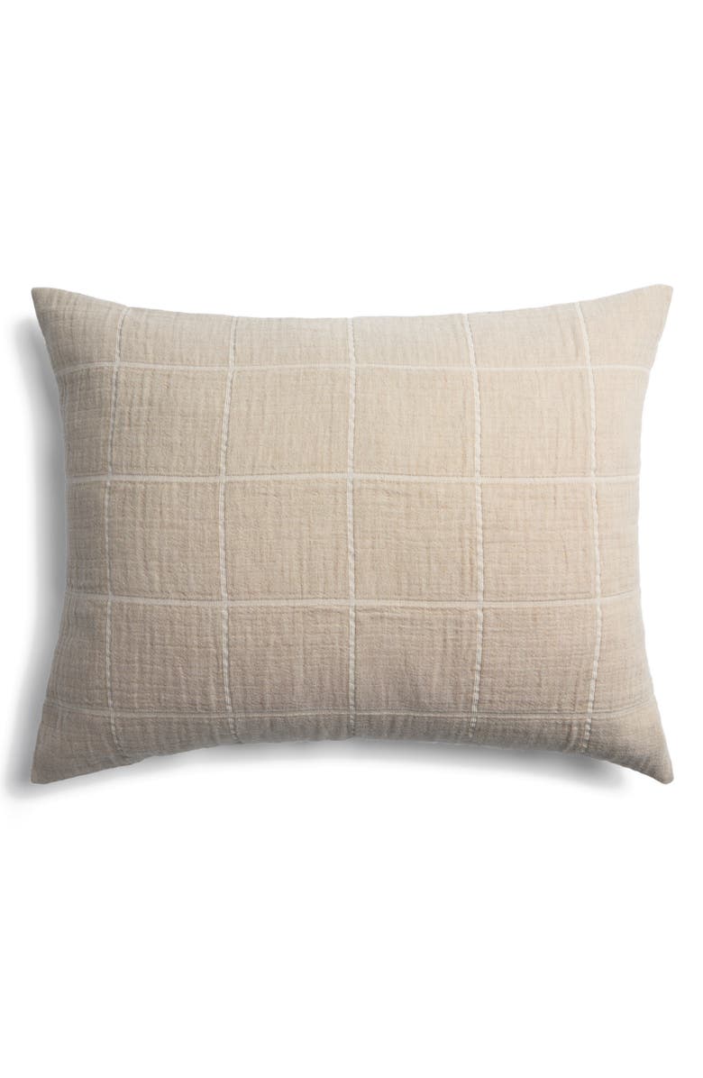 Parachute Terrace Gauze Set of 2 Organic Cotton Pillow Shams, Alternate, color, 