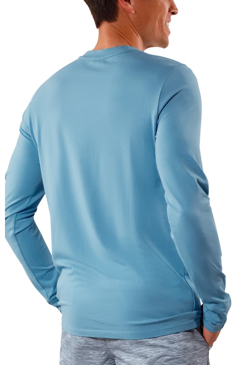 Long Sleeve Everyday Tee, Alternate, color, Lagoon
