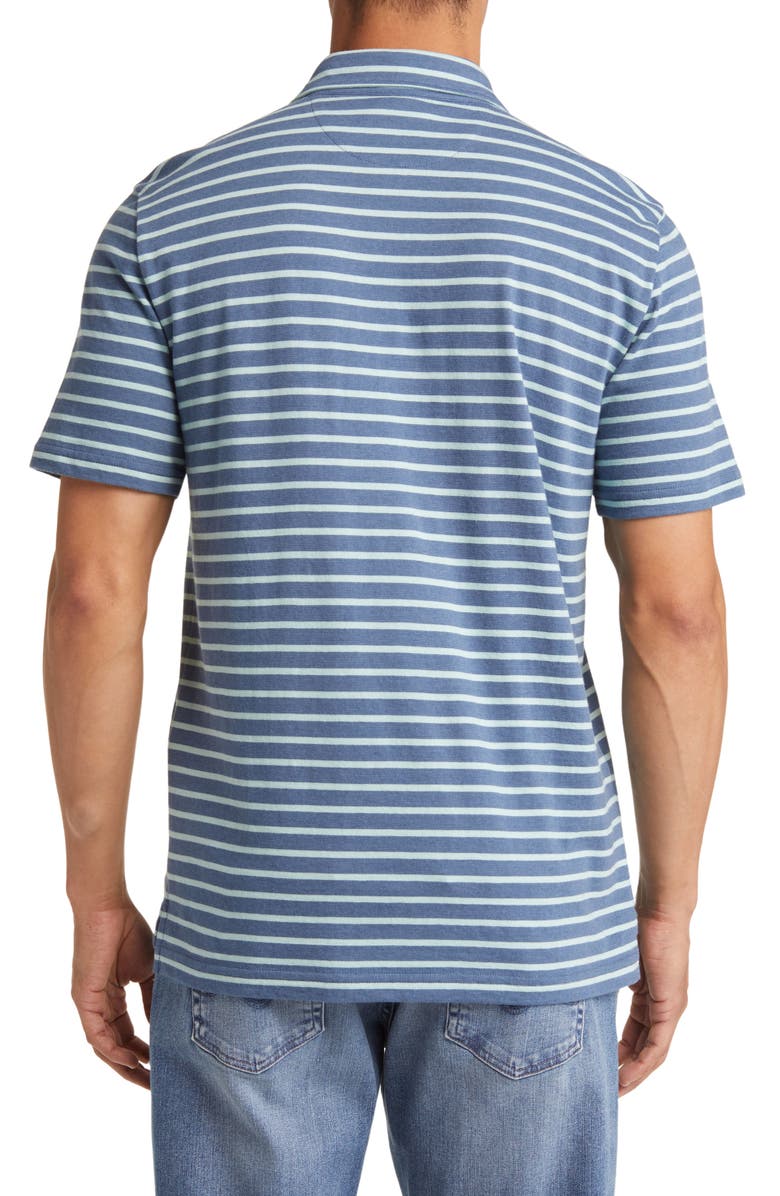 Faherty Retreat Stripe Polo, Alternate, color,