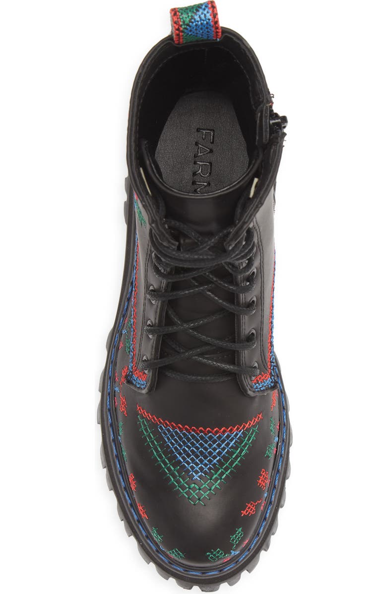 FARM Rio Stitched Lace-Up Boot, Alternate, color,