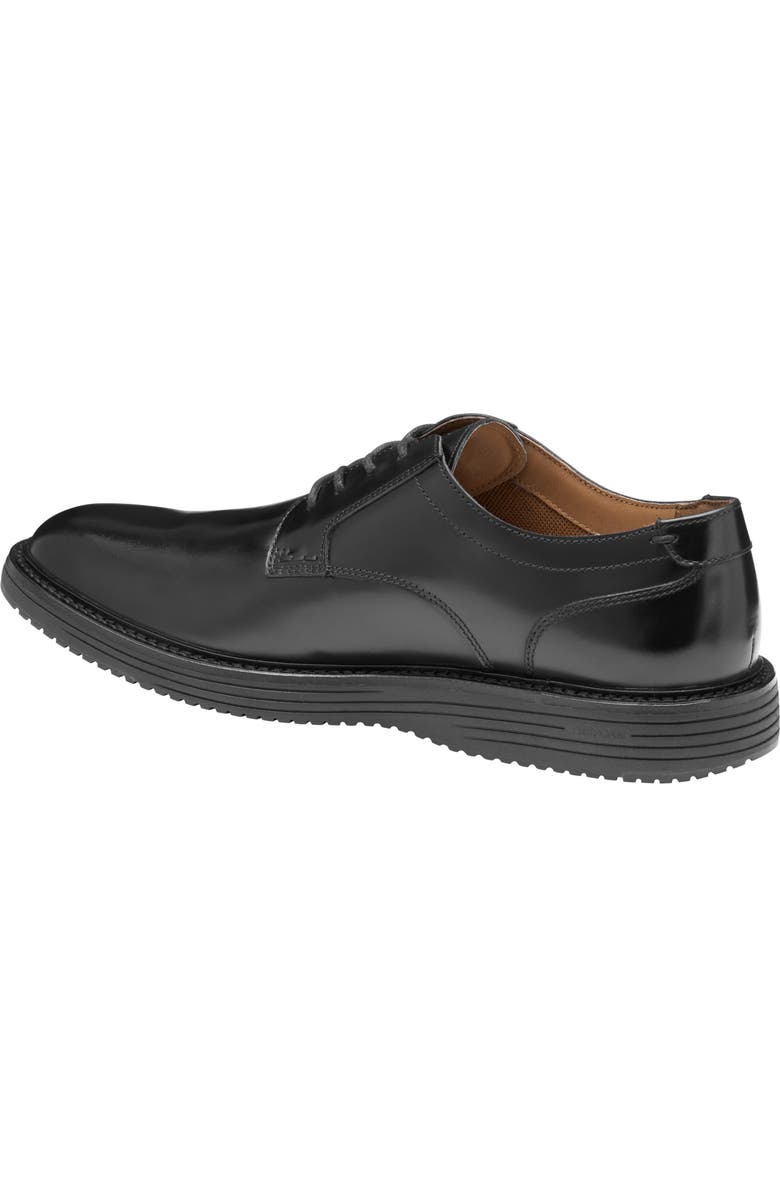 Johnston & Murphy Hodges Plain Toe Derby, Alternate, color, Black