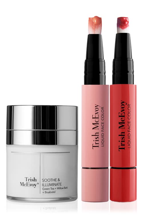 Trish Mcevoy Trend Set Get The Glow Set (nordstrom Exclusive) $98 Value In Transparent