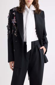 Dries Van Noten Vonda Embroidered Jacket