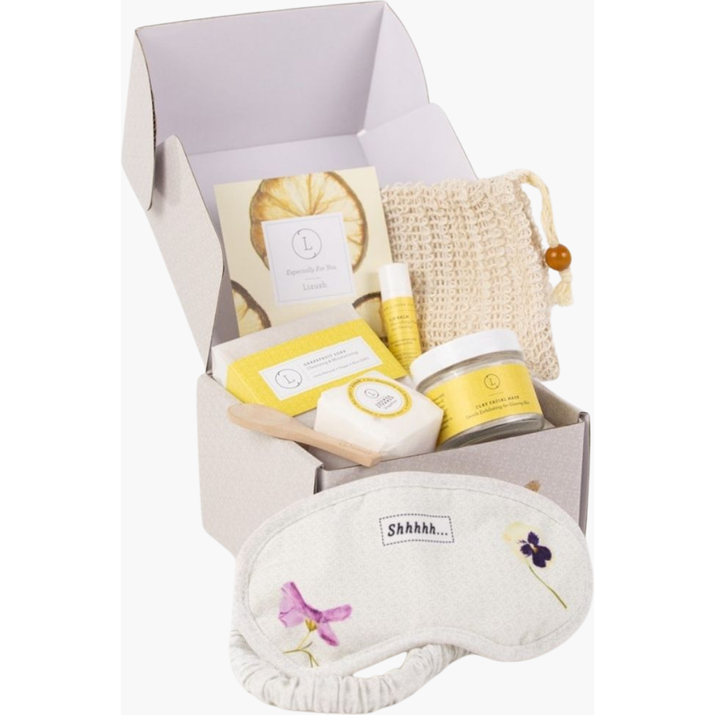 Lizush Natural Citrus Bath & Body Skincare Set