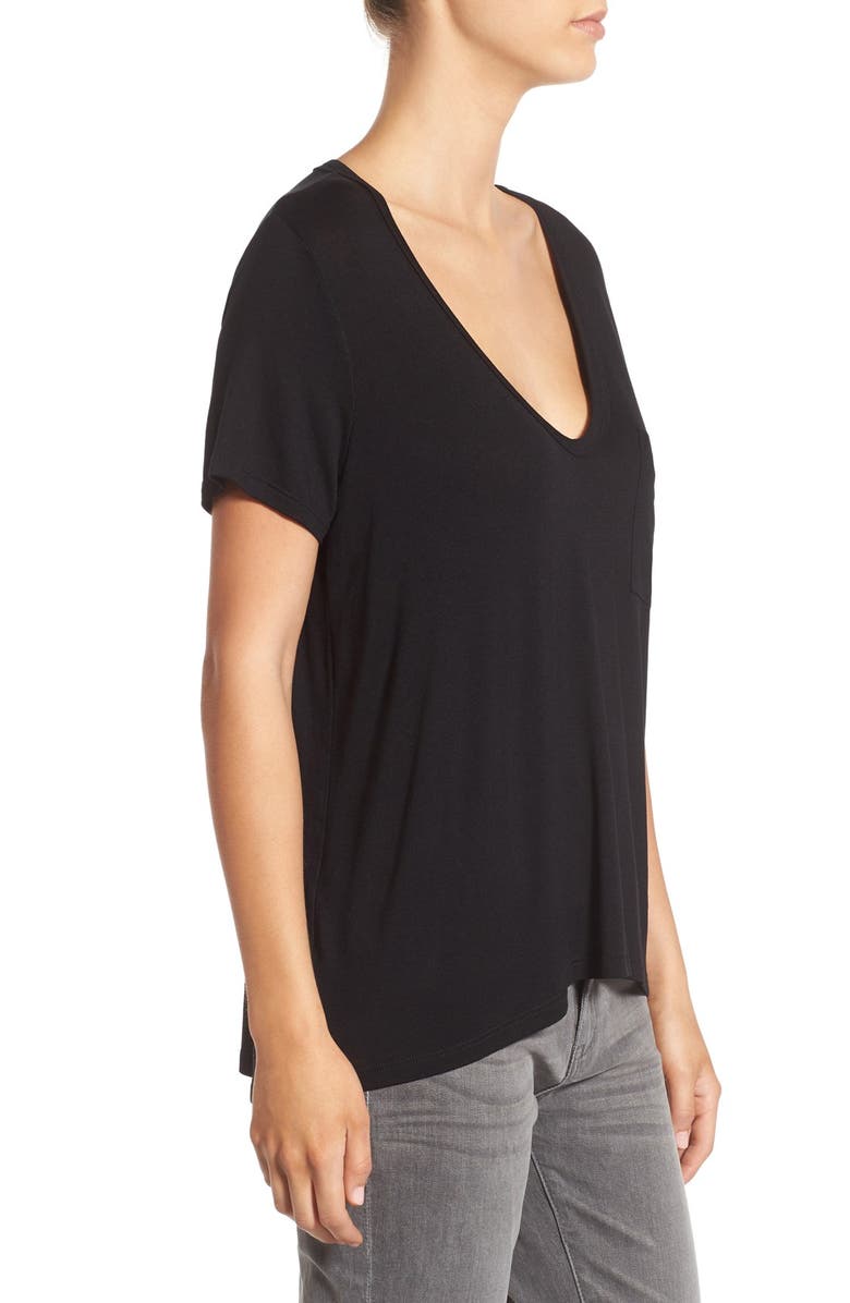 All in Favor Deep-V Neck Tee, Alternate, color, 
