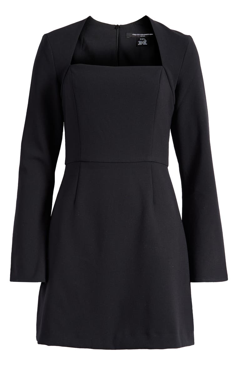 whisper square neck long sleeve dress French Connection Short Sleeve Sheath Dress