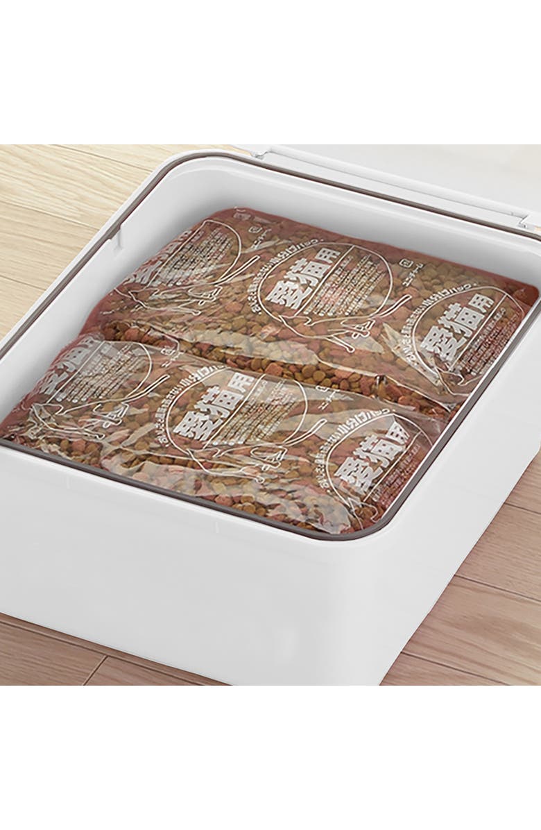 Richell Pet Stuff Container for Food or Toy Storage, Small, Alternate, color, Multicolored