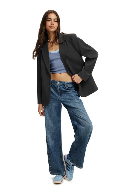 Shop Cotton On Lolita Blazer In Charcoal