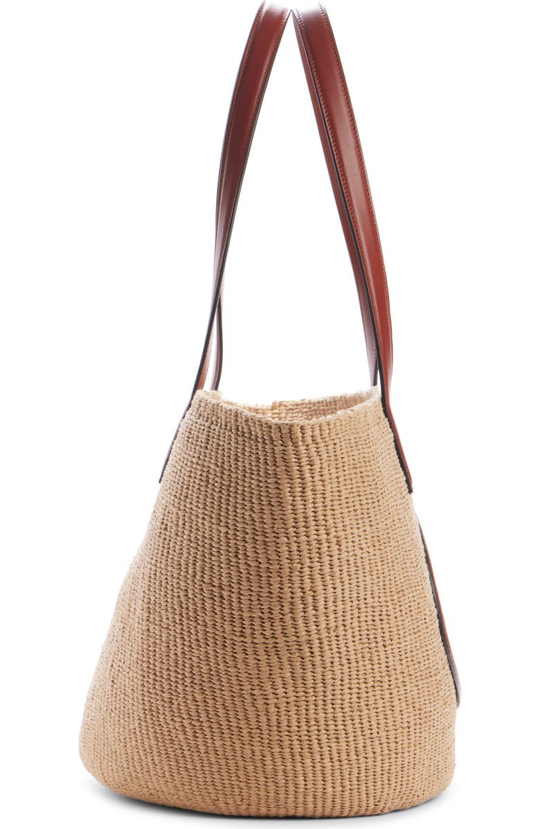 Chloé Large Horse Medal Basket Bag, Alternate, color,