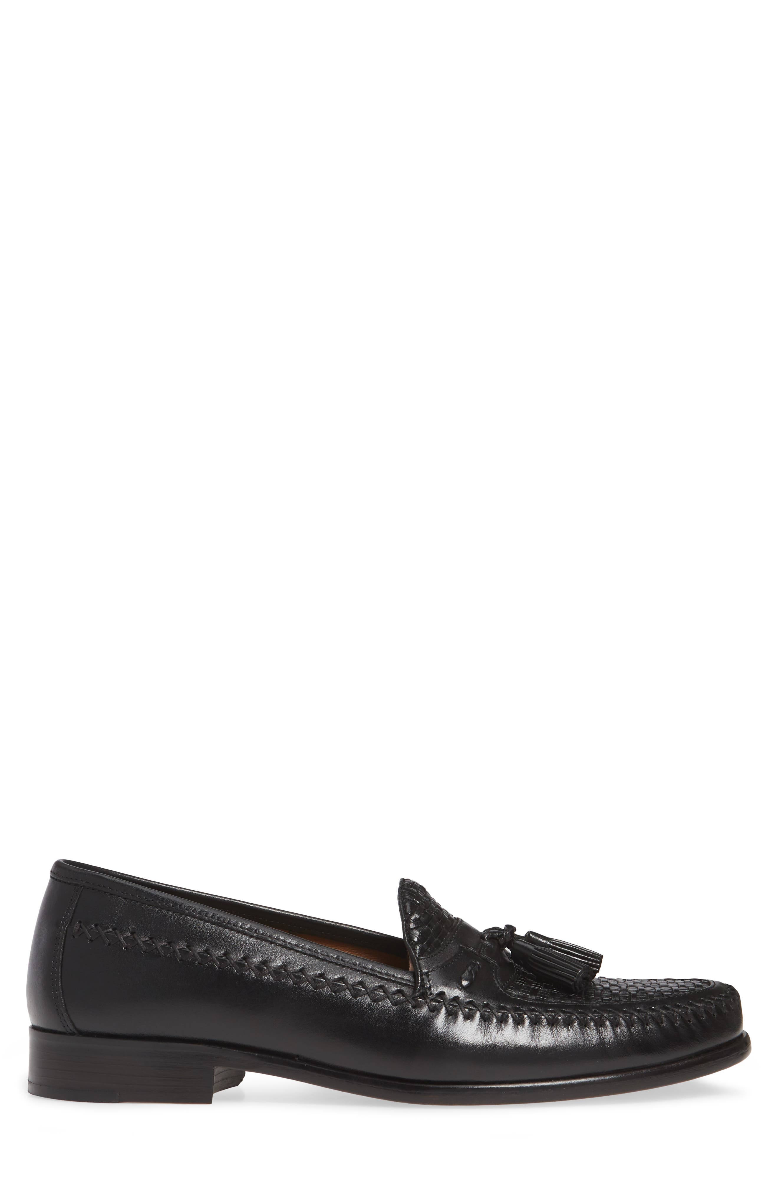Johnston & Murphy Domani Woven Tassel Loafer, Alternate, color, 