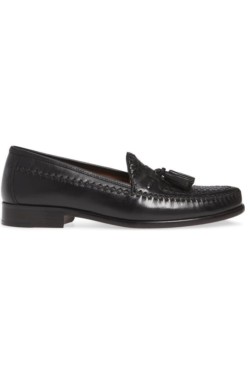 Johnston & Murphy Domani Woven Tassel Loafer, Alternate, color,