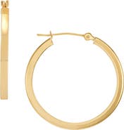 Frankie & Zoe Tubular Hoop Earrings