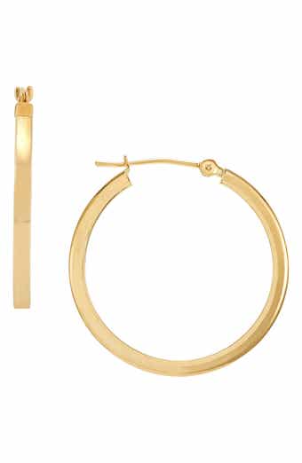 Frankie & Zoe Tubular Hoop Earrings