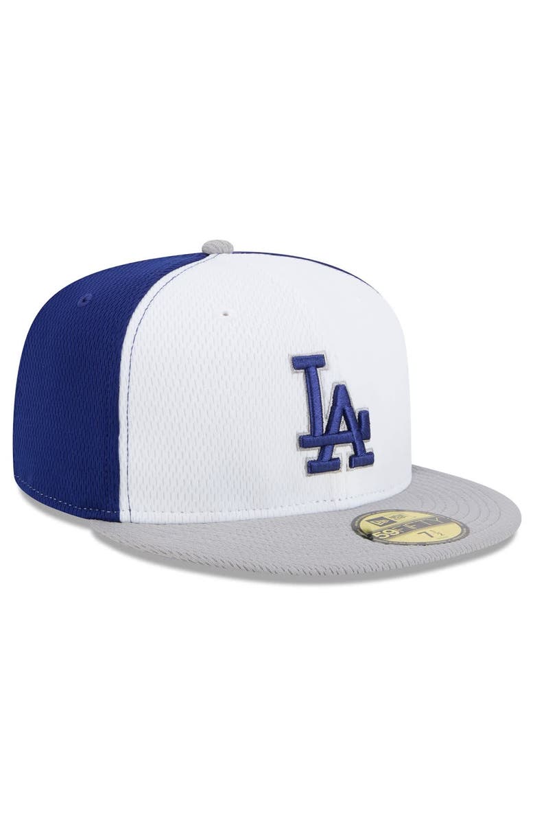 New Era Men's New Era Royal/Gray Los Angeles Dodgers 2025 MLB Clubhouse 59FIFTY Fitted Hat, Alternate, color, Royal