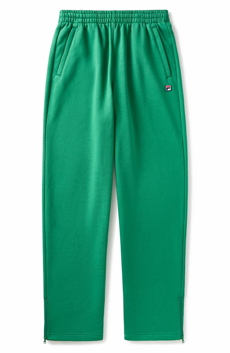 FILA x Hailey Baggy Sweatpants, Alternate, color, Fila Green