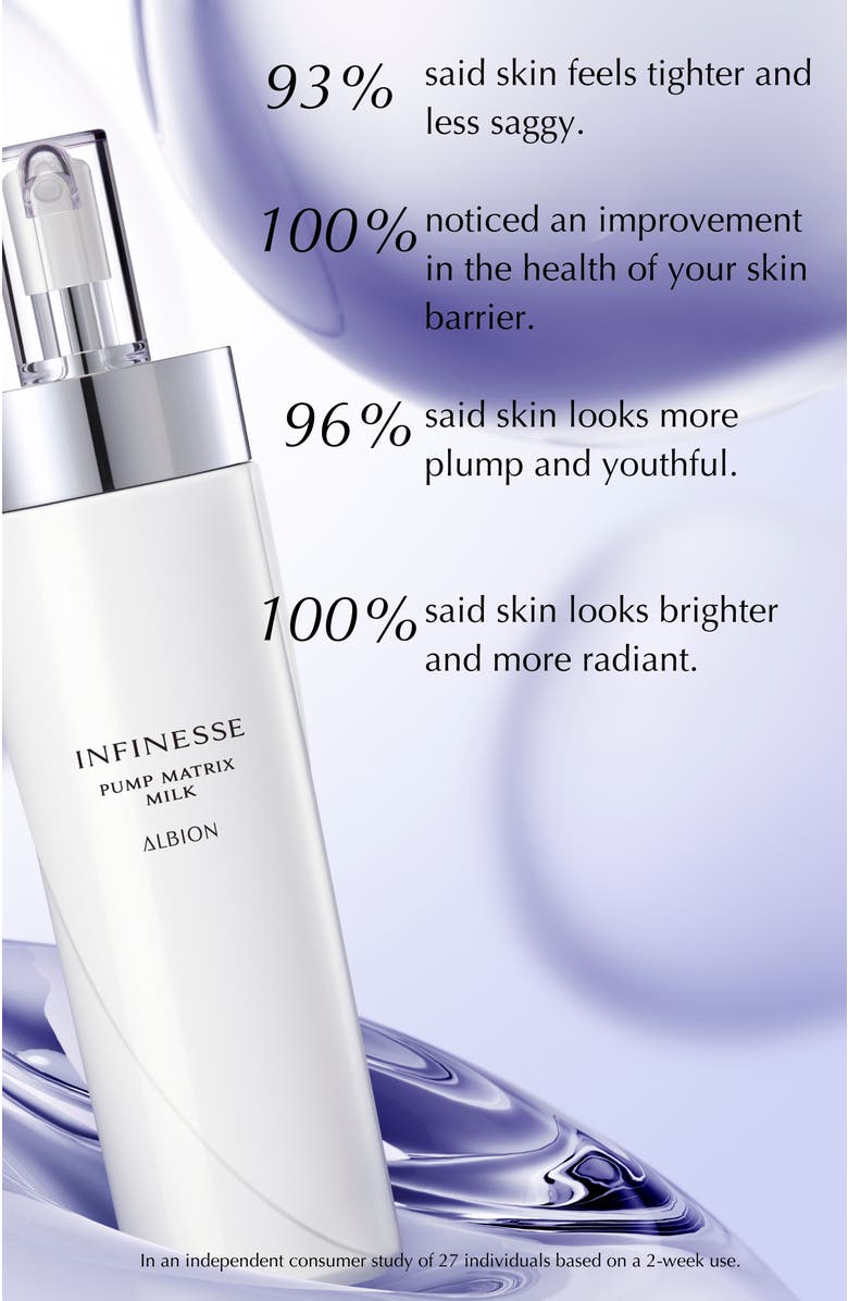 ALBION INFINESSE Pump Matrix Milk, Alternate, color, White