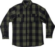 BURNSIDE Plaid Flannel Shirt