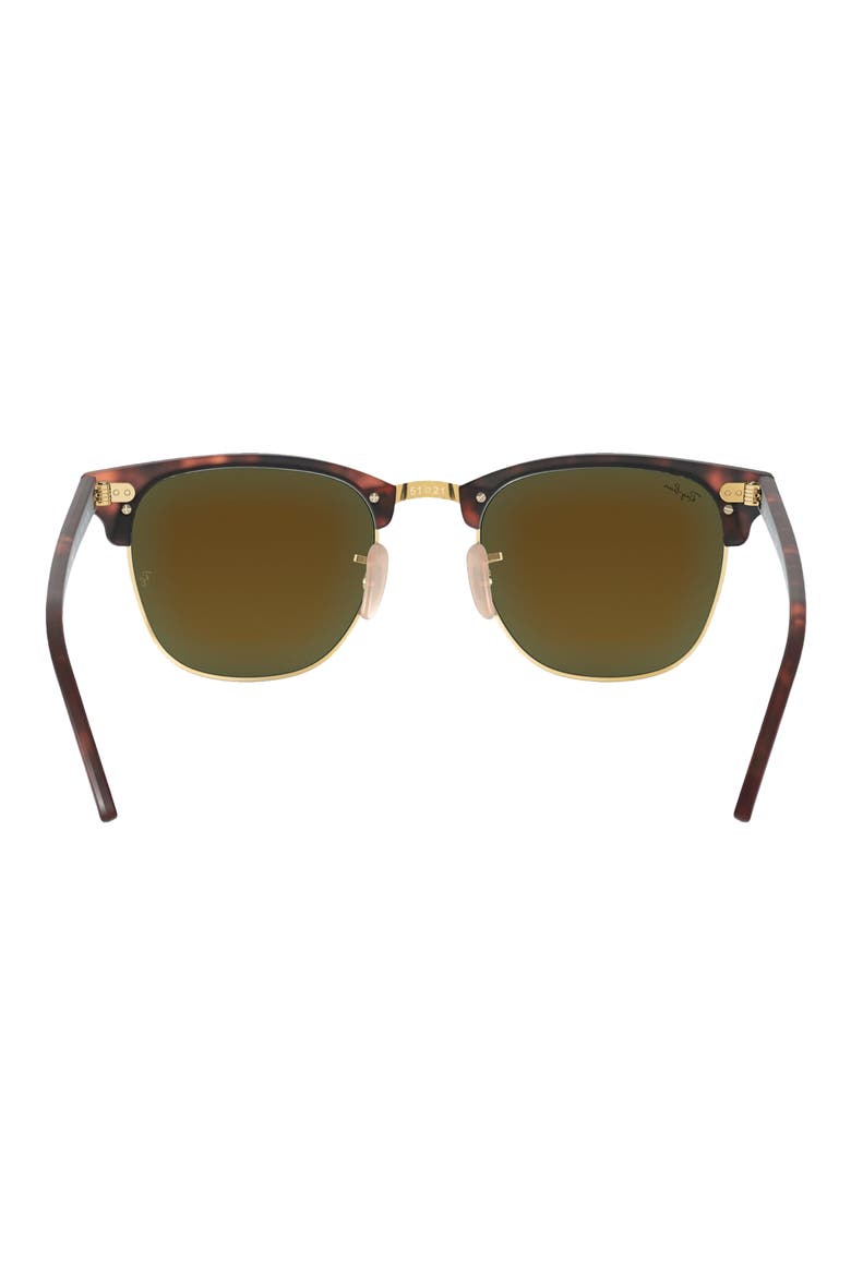 Standard Clubmaster Blue Light Blocking 51mm Sunglasses, Alternate, color, BLUE MIRROR