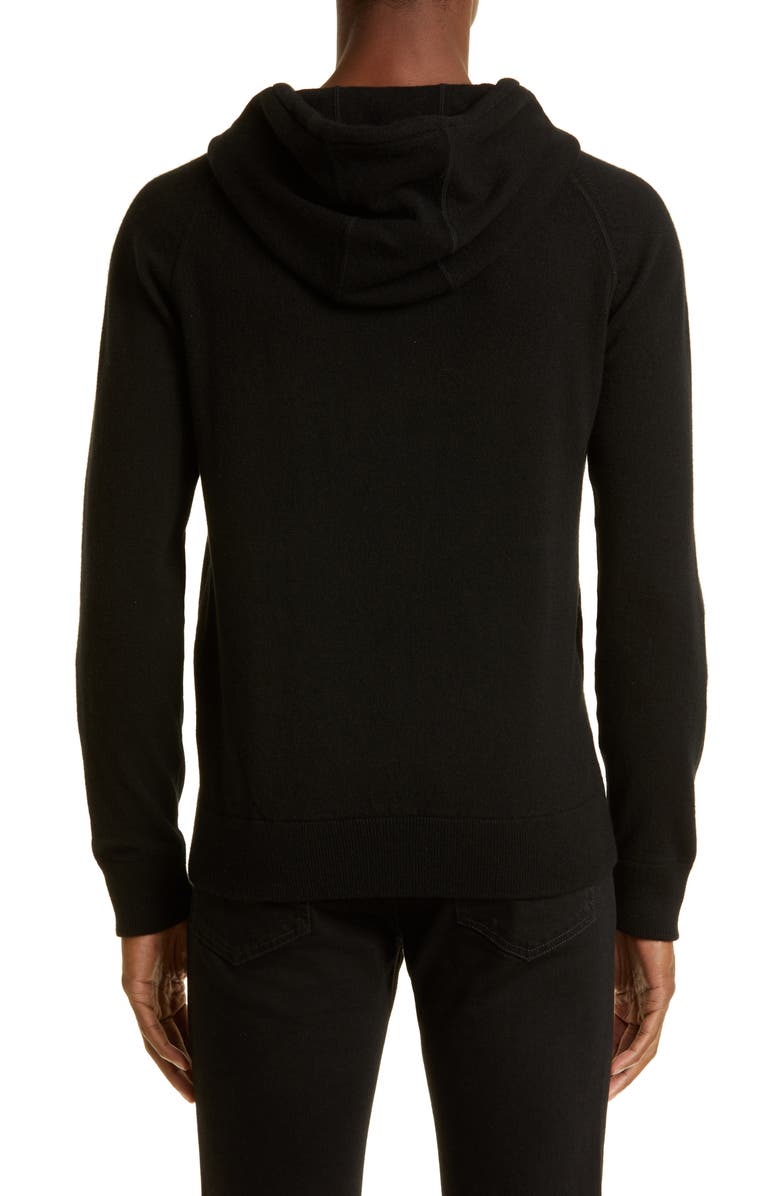 ZEGNA Oasi Cashmere Hoodie, Alternate, color, Black