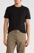 BUCK MASON Pima Cotton Curved Hem T-Shirt