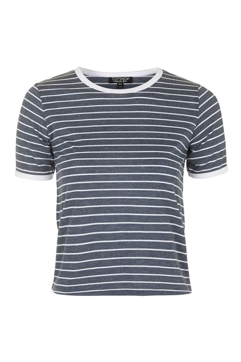 Stripe Tee, Alternate, color, NAVY BLUE