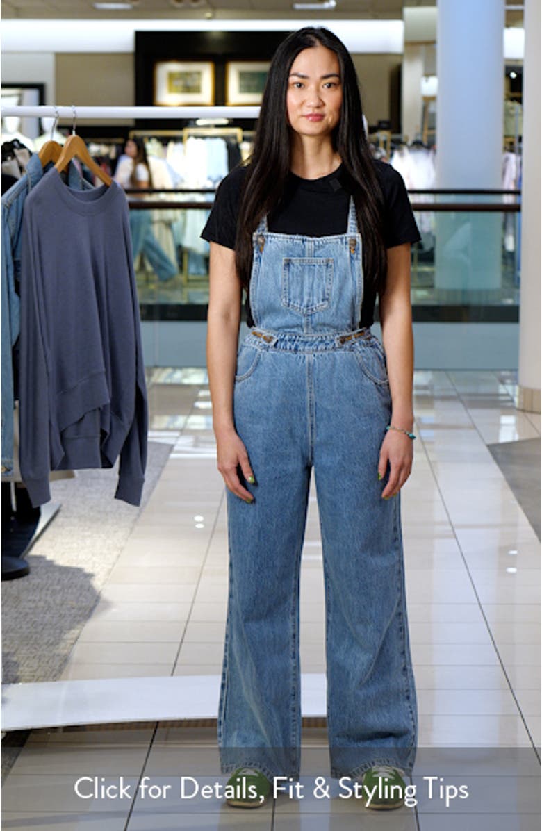 Charlie Denim Overalls, sales video thumbnail