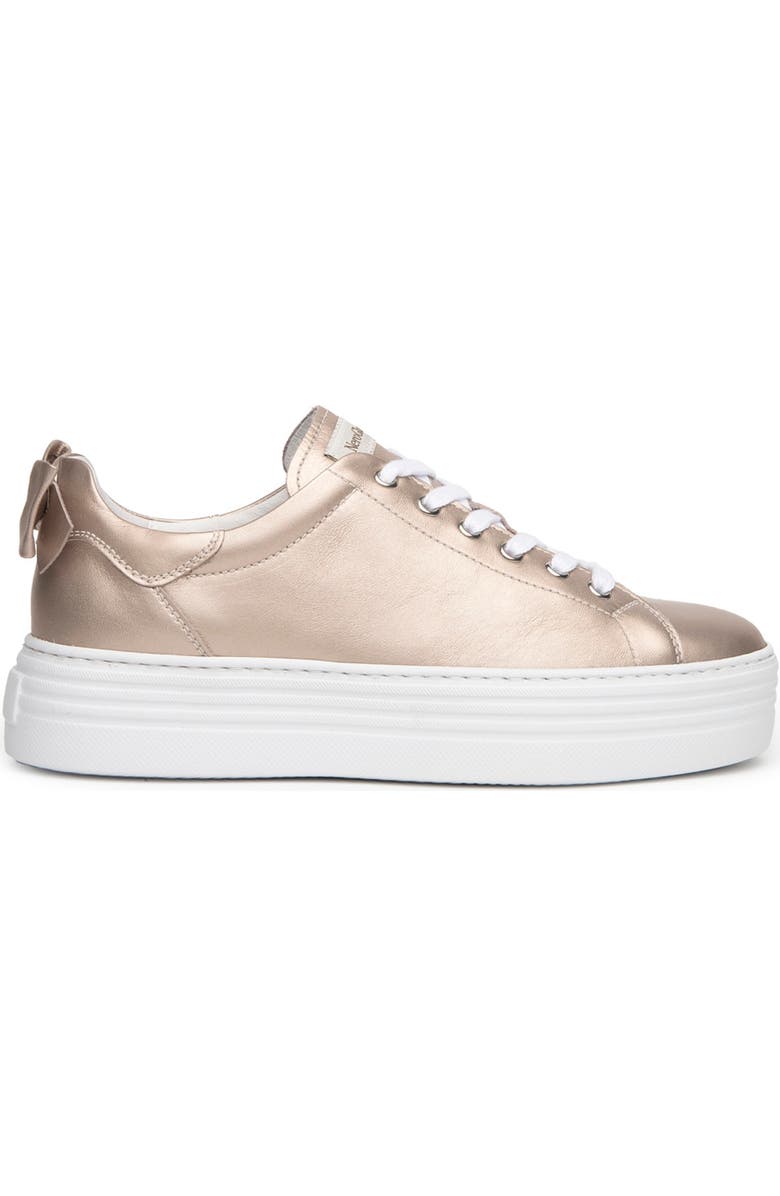 NeroGiardini Bow Platform Skate Sneaker, Alternate, color,