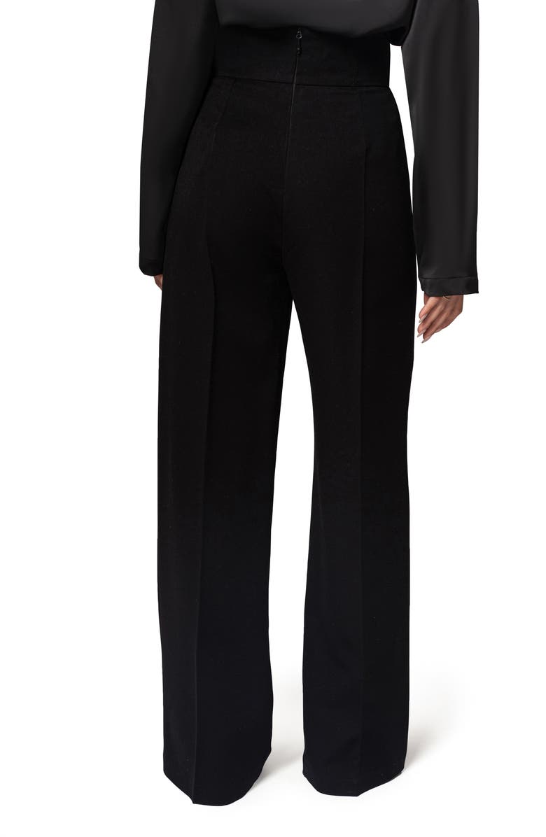 JLUXLABEL Novena Straight Leg Pants, Alternate, color, Black