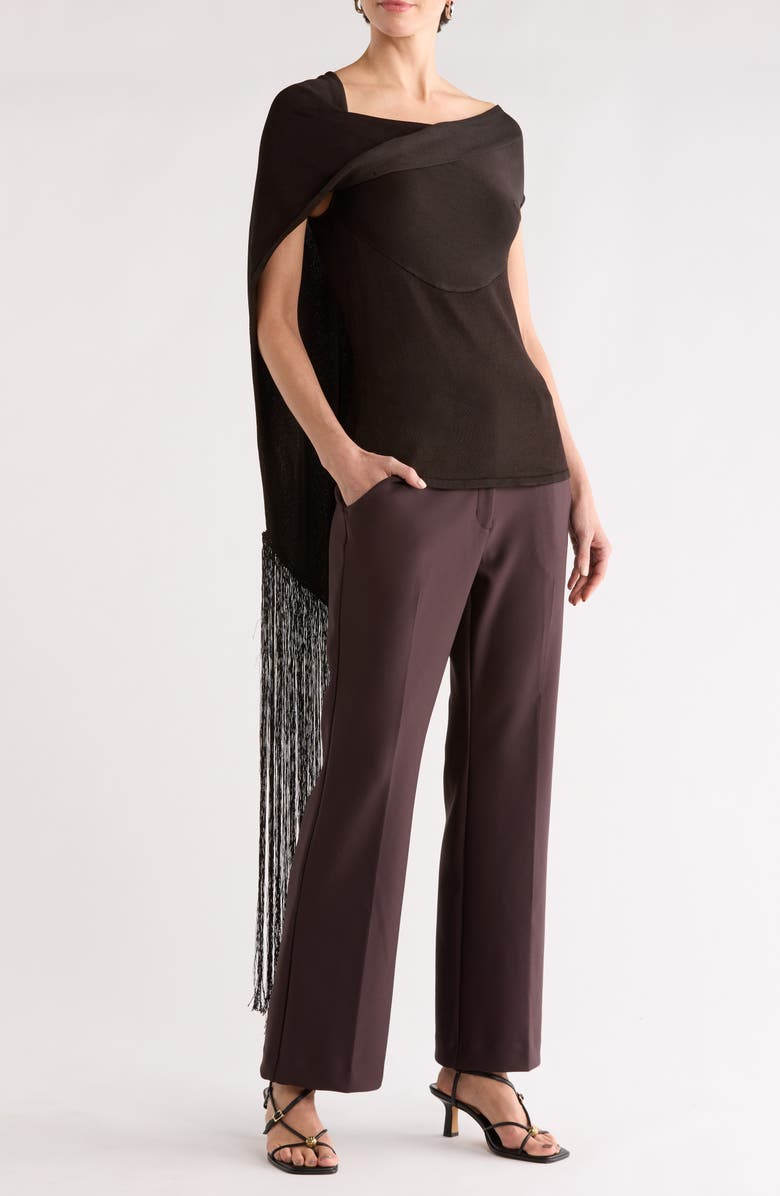A.L.C. Sonya Top, Main, color, Dark Brown