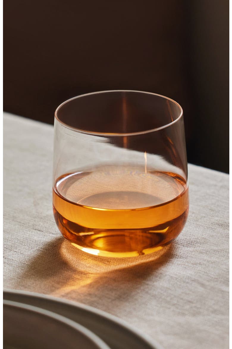 Short Cremini Tumblers - Set of 4, Main, color, Clear