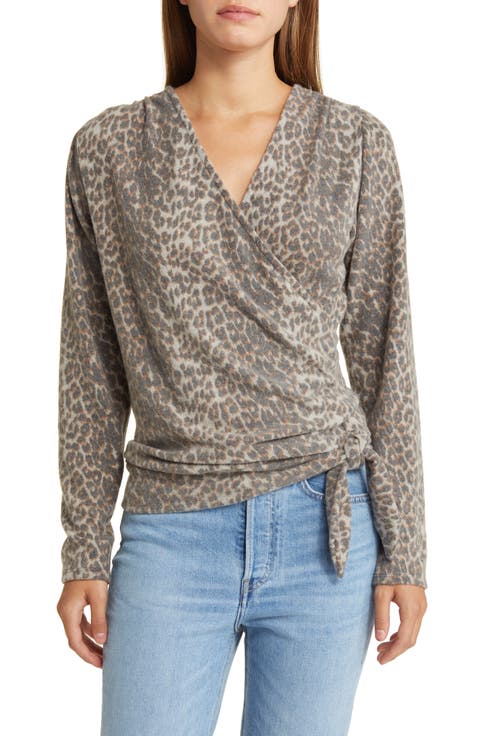 Faux Tie Wrap Top