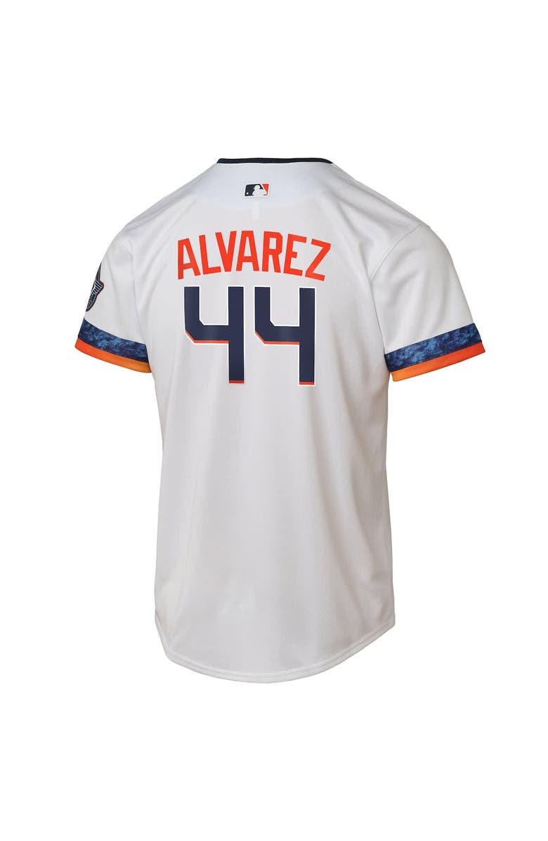 Nike Youth Nike Yordan Alvarez White Houston Astros 2025 City Connect Limited Player Jersey, Alternate, color, White