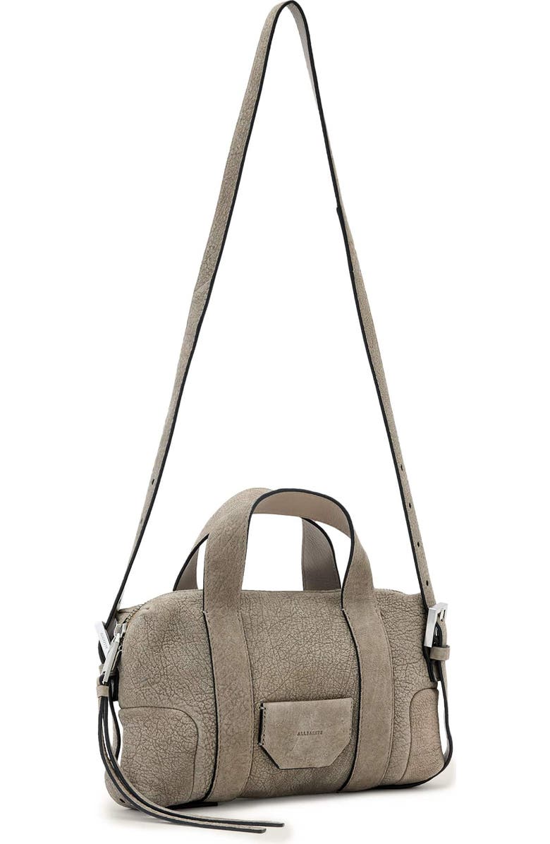 AllSaints Ares Compact Crossbody Bag, Alternate, color, Pebble Grey
