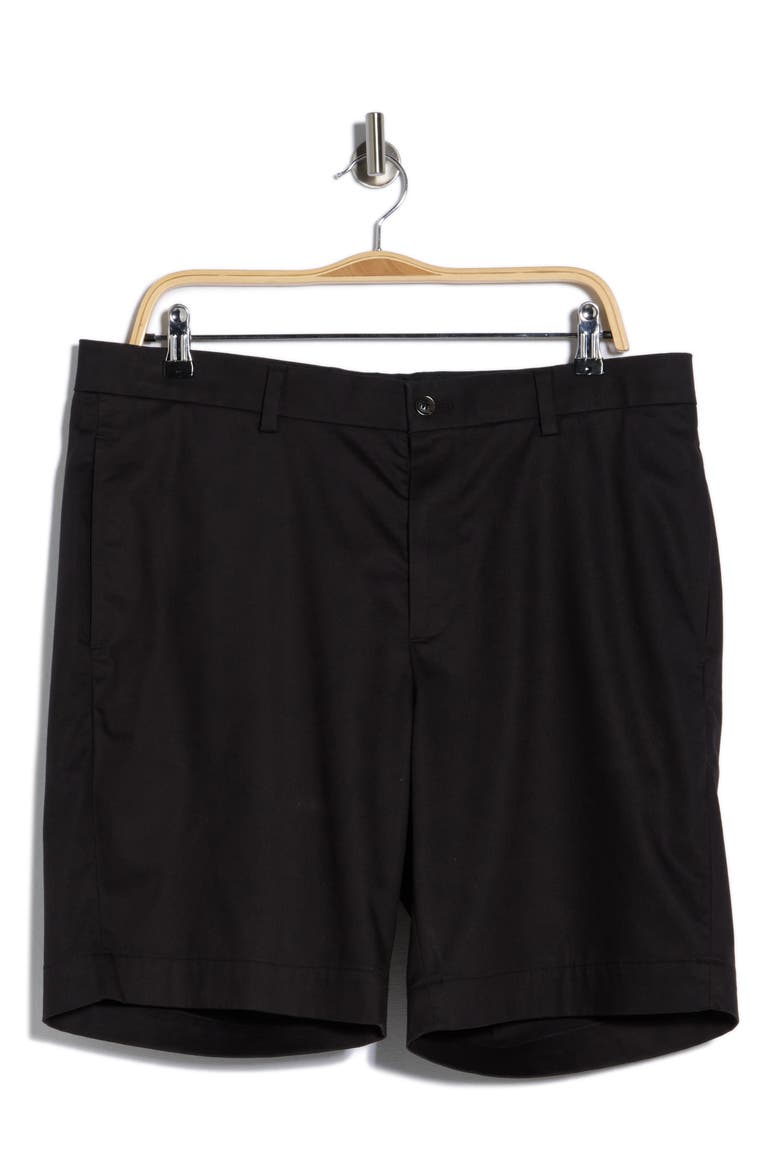 Plain Shorts, Main, color, BLACK