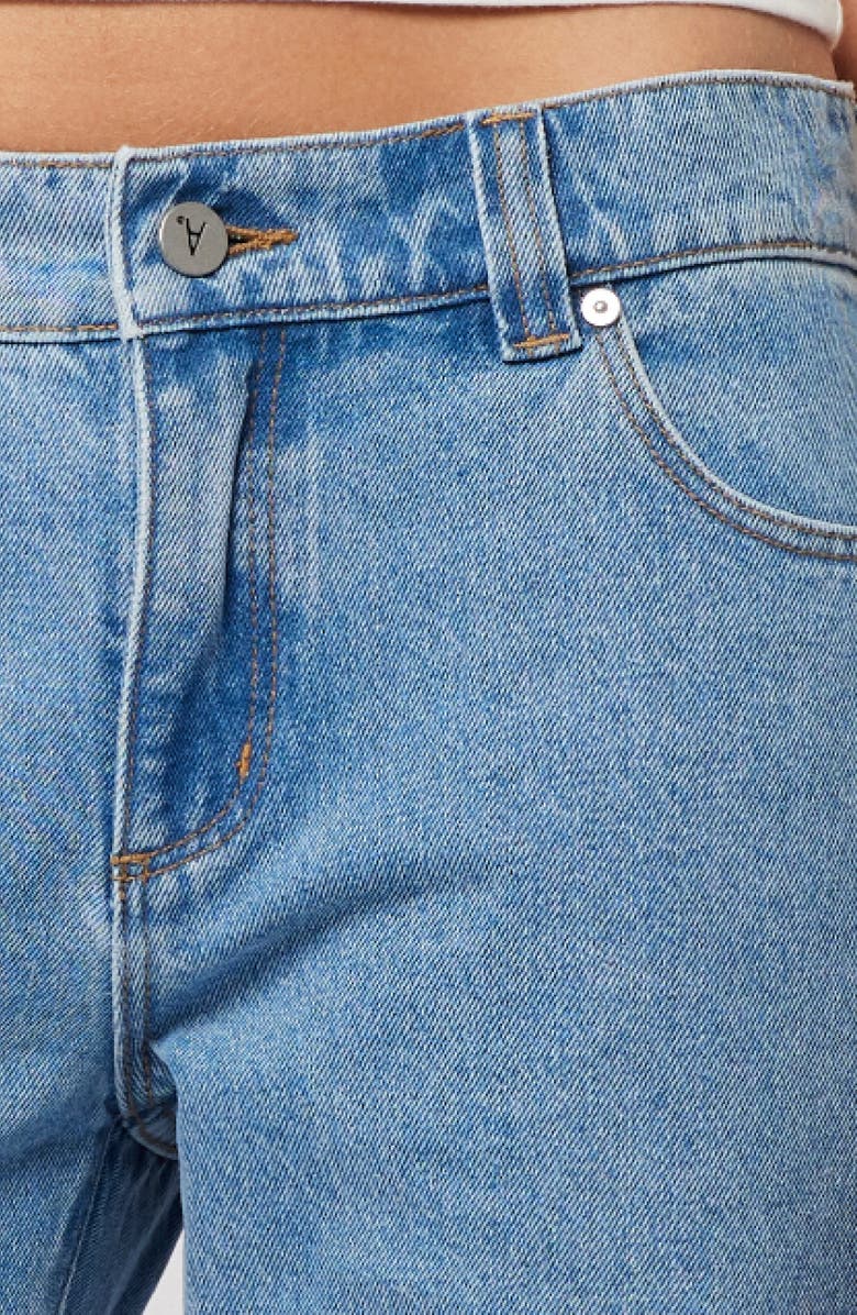 ABRAND '99 Gigi Baggy Flare Leg Jeans, Alternate, color, Mid Blue