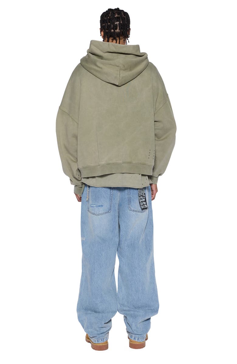 Ksubi Blasted Ekcess Oversize Hoodie, Alternate, color,