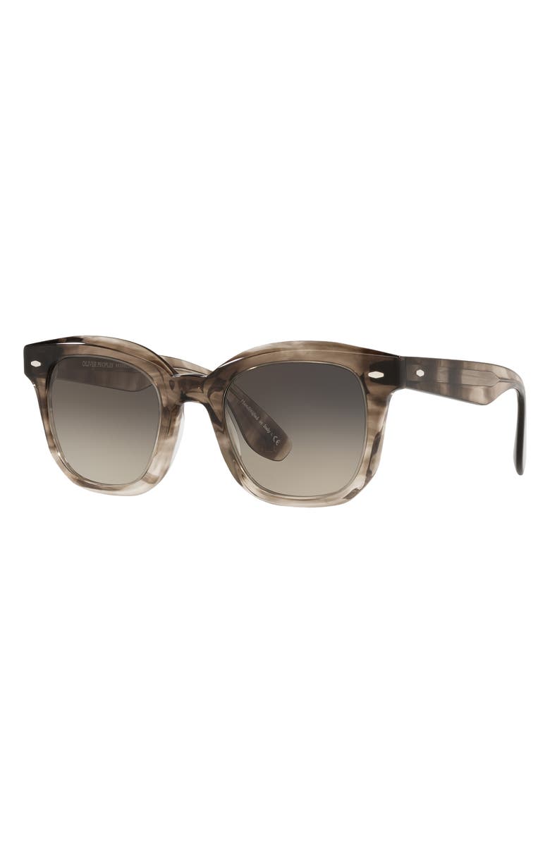 Oliver Peoples Brunello Cucinelli x Oliver Peoples Filu 50mm Square Sunglasses, Alternate, color,