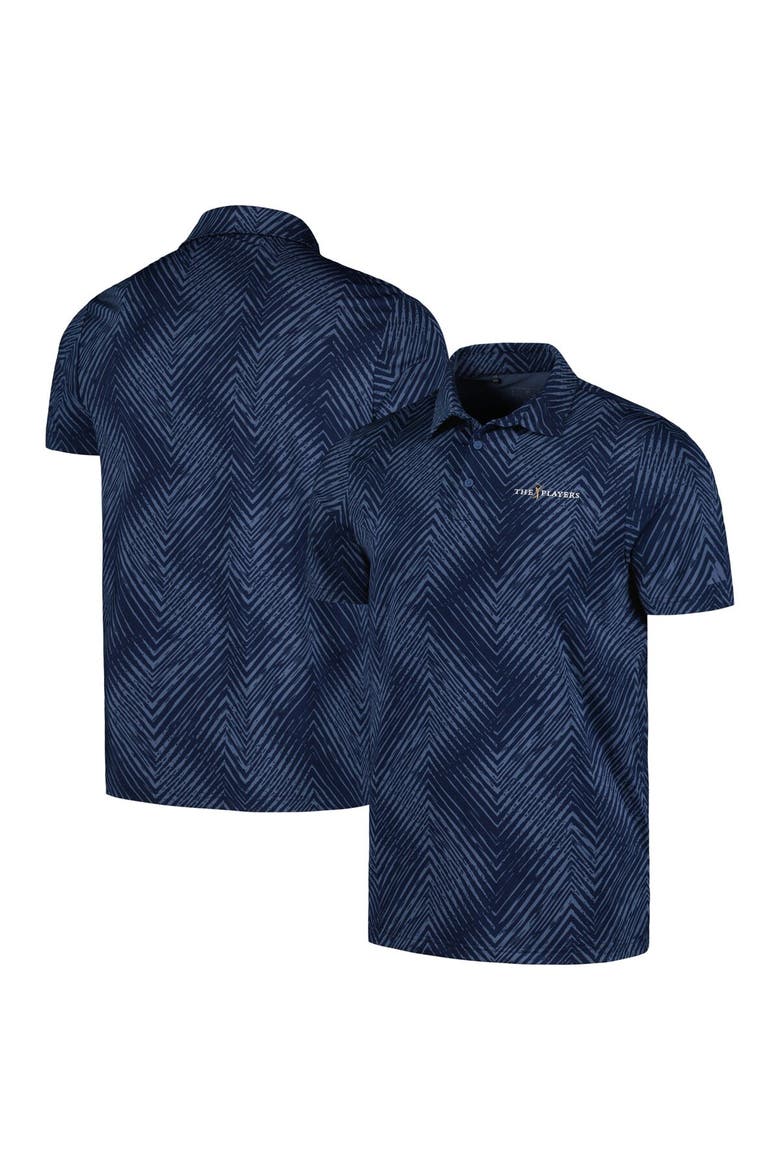 Men's adidas Navy THE PLAYERS Ultimate365 Allover Print Polo, Main, color, Navy