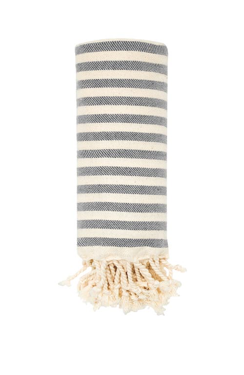 Sunkissed Sand Free Beach Towel In Bondi Black
