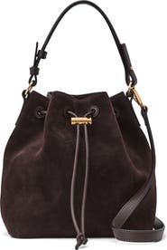 Reiss Esther Leather Bucket Bag