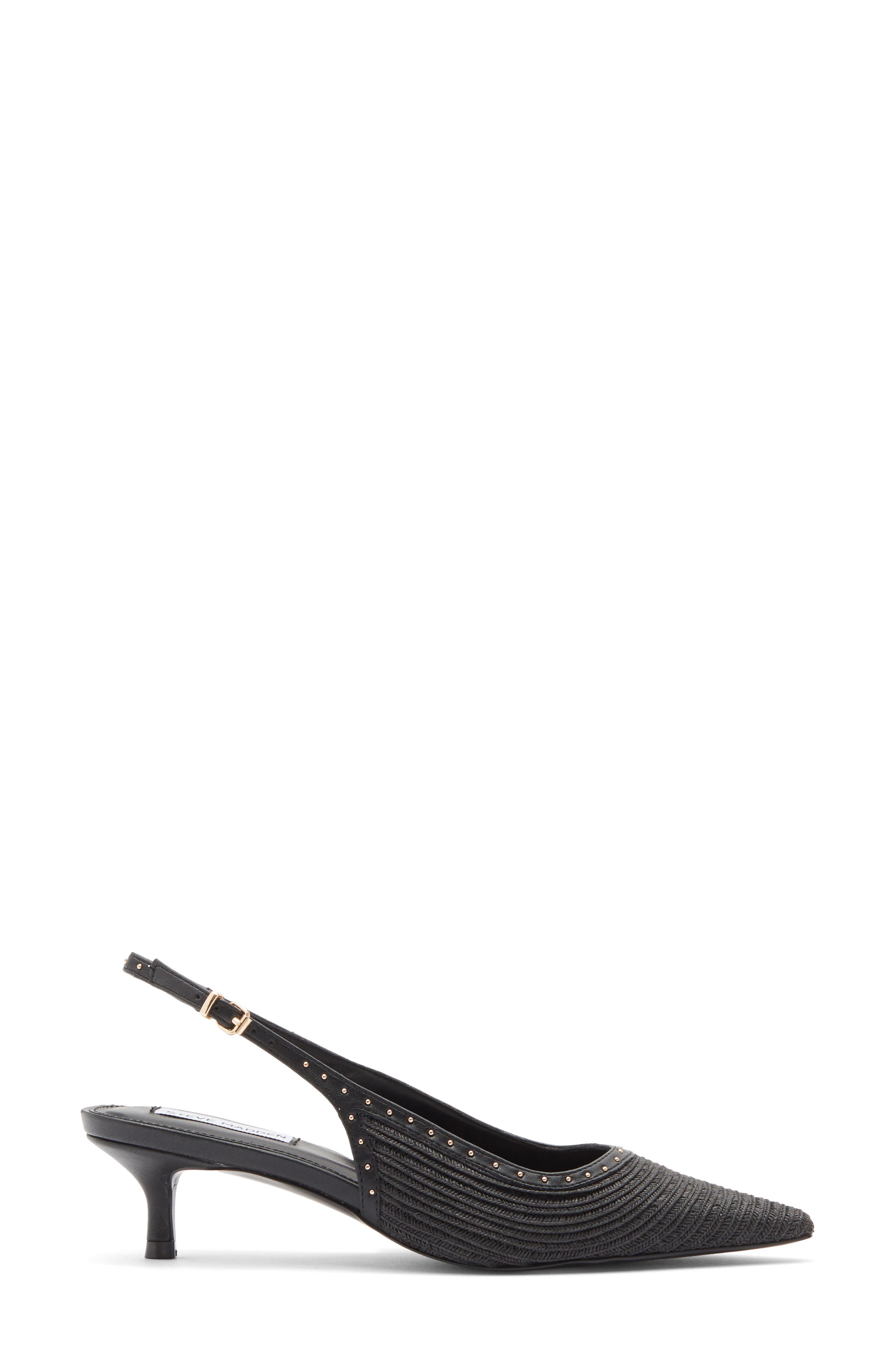 Steve Madden Romyn Kitten Heel Pump, Alternate, color, Black Multi