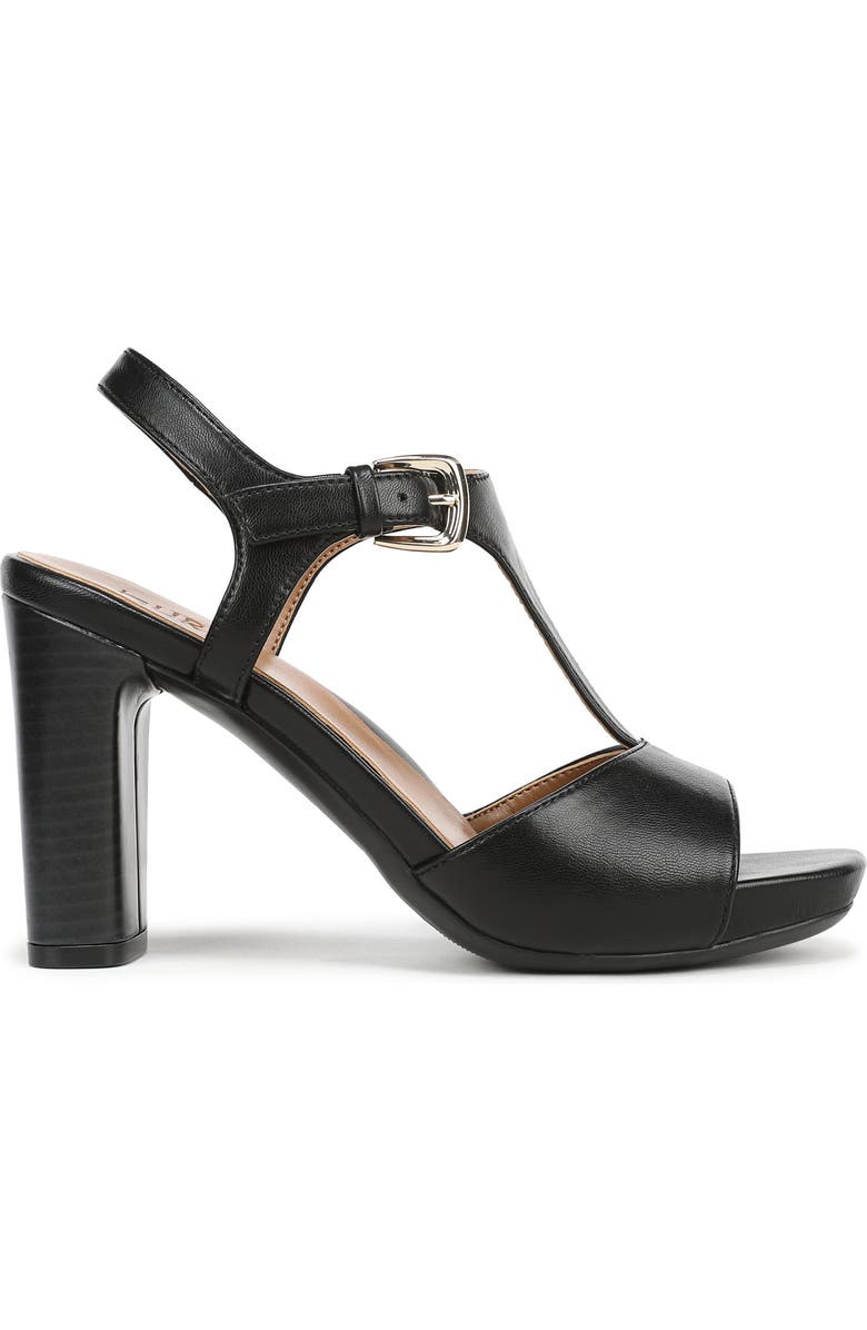 Naturalizer Marlowe T-Strap Sandal, Alternate, color, Black