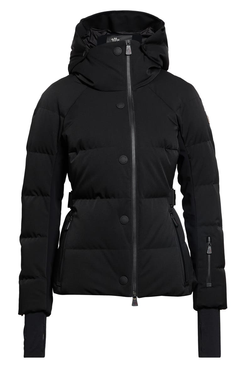 Guyane Quilted Performance Jacket, Main, color, BLACK