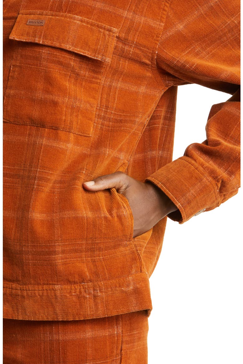 Women's Stark Trucker Shirt Jacket, Alternate, color, GLAZED GINGER