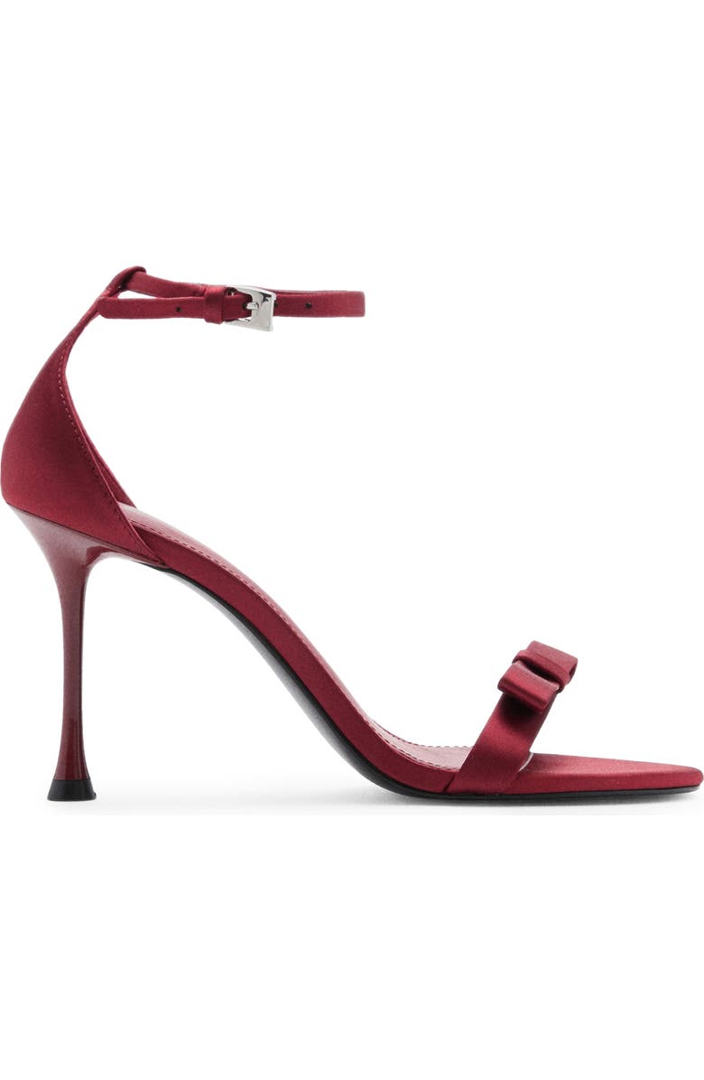 MANGO Decorative Bow Ankle Strap Sandal, Alternate, color,