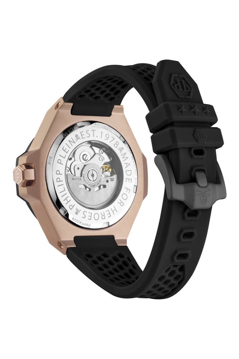 Skeleton Royal Bracelet Watch, 46mm, Alternate, color, TWO TONE