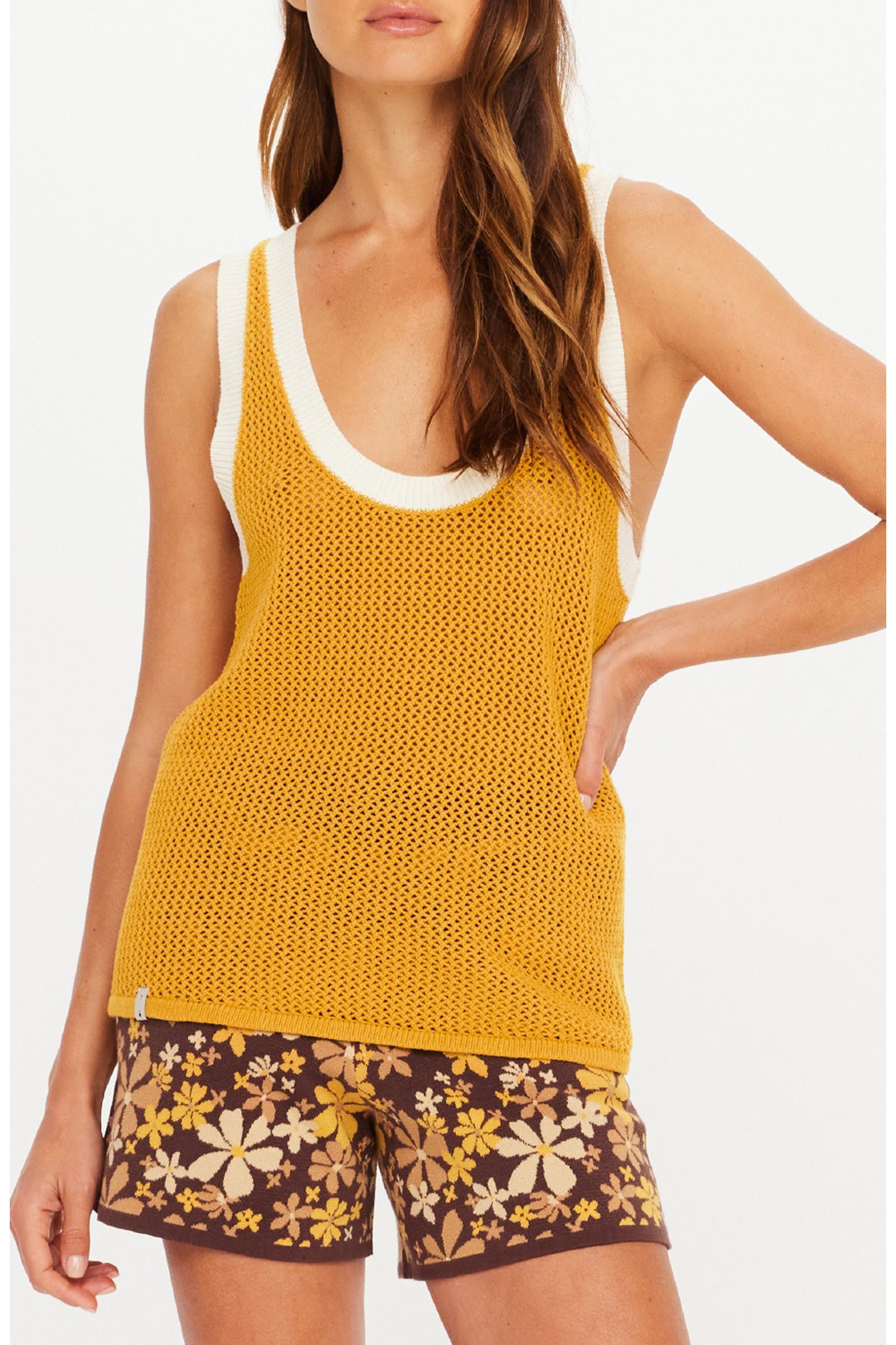 Welsh 20 Note The Upside Fenway Wales Knit Tank (Women) | Nordstrom