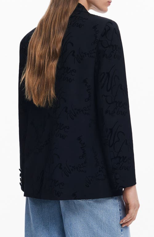 DESIGUAL☆Lettering blazer レタリング ブレザー ジャケット Lettering blazer Women's I Desigual.com