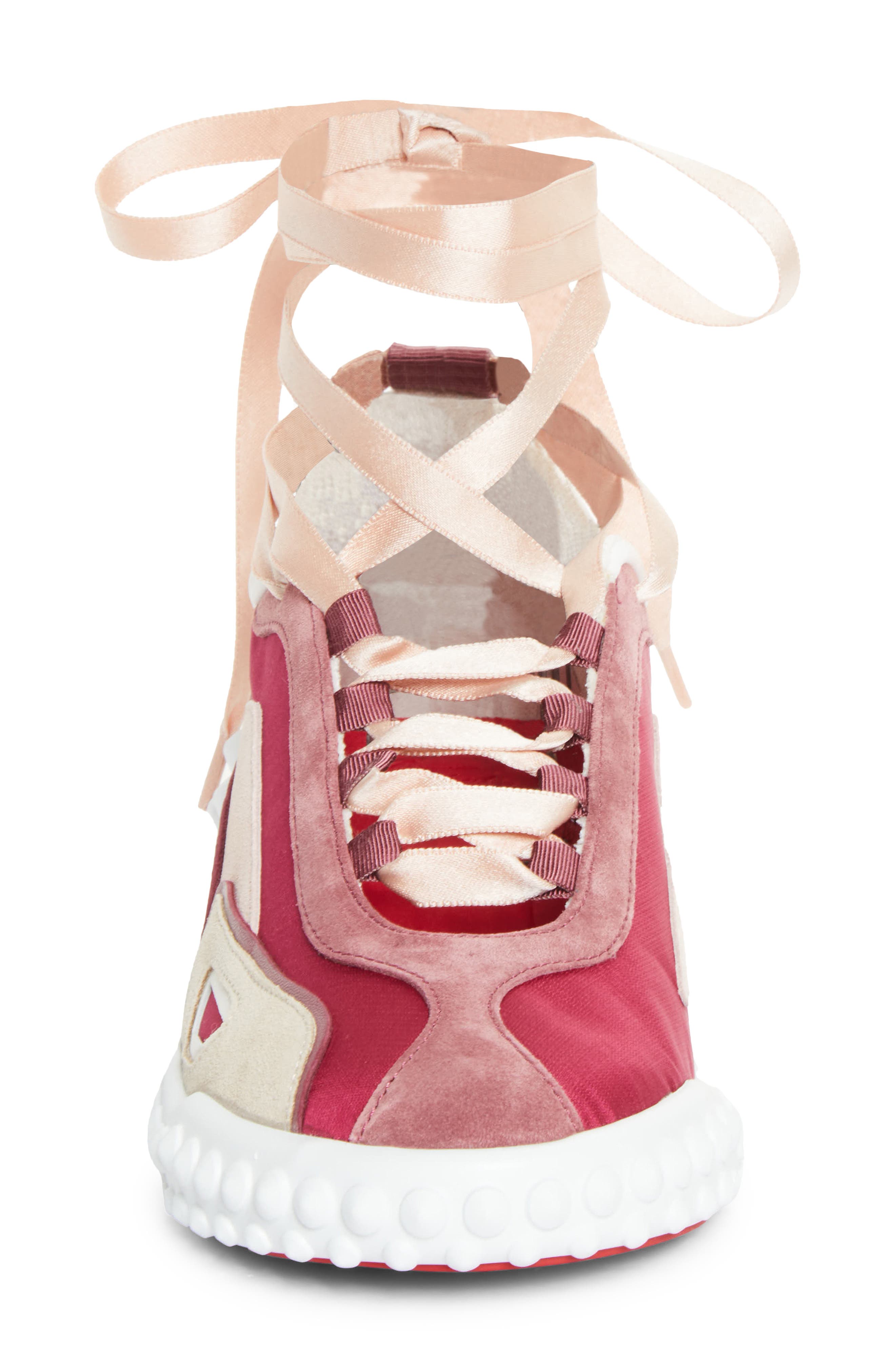 Mara Ankle Tie Sneaker, Alternate, color, VERSION PALACY