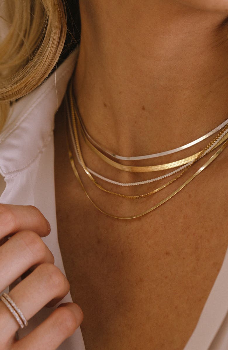 MADE BY MARY Serpentine Chain Necklace, Alternate, color,